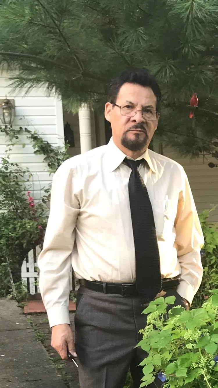 Portrait of German Espinoza.